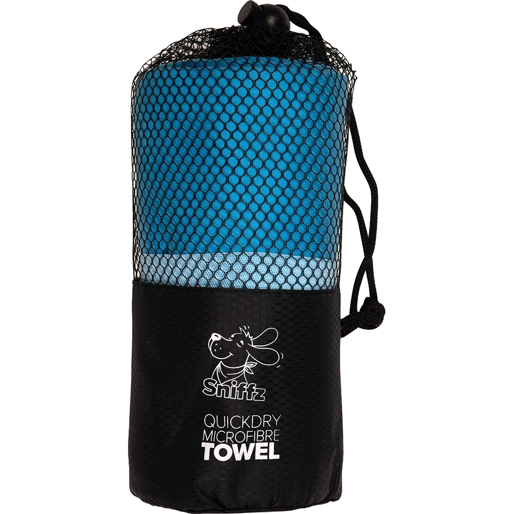 Sniffz Large Microfibre Towels - Blue