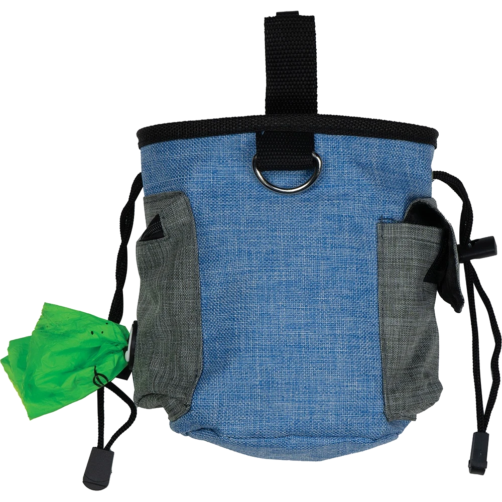 Sniffz Treat Bag with Removable Belt - Blue