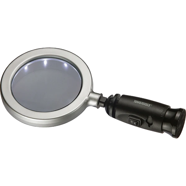 Teng 4in Handy Magnify w/ LED Light