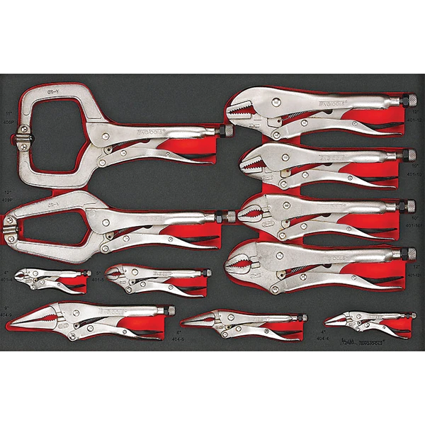 Teng 11pc Power Grip Plier Set (EVA)