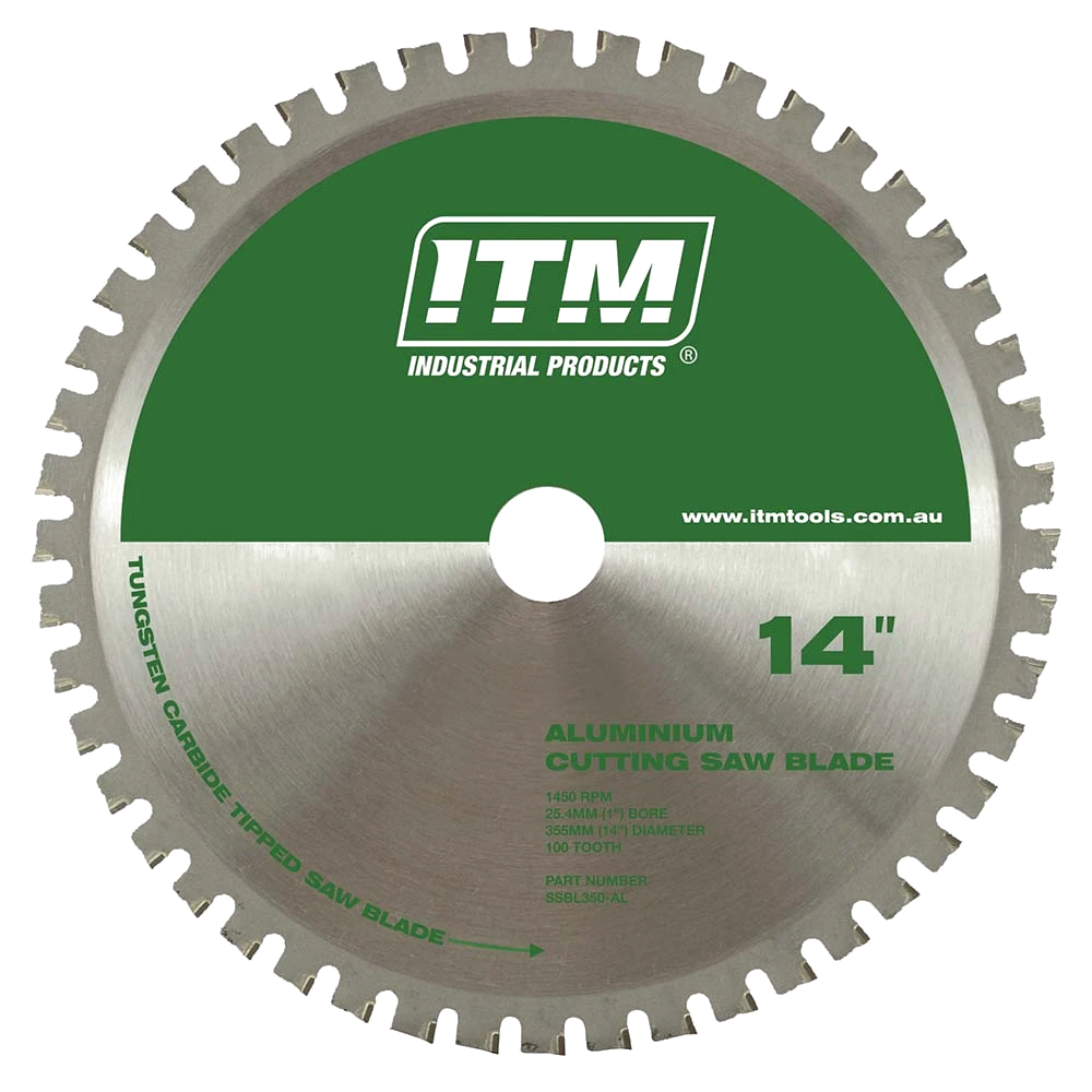 ITM 350mm TCT Aluminium Cutting Blade 100T