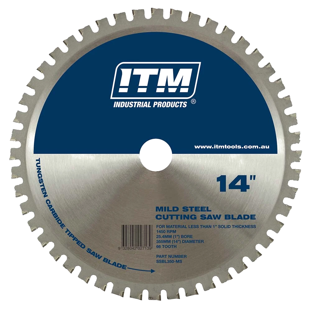 ITM 350mm TCT Mild Steel Cutting Blade 66T
