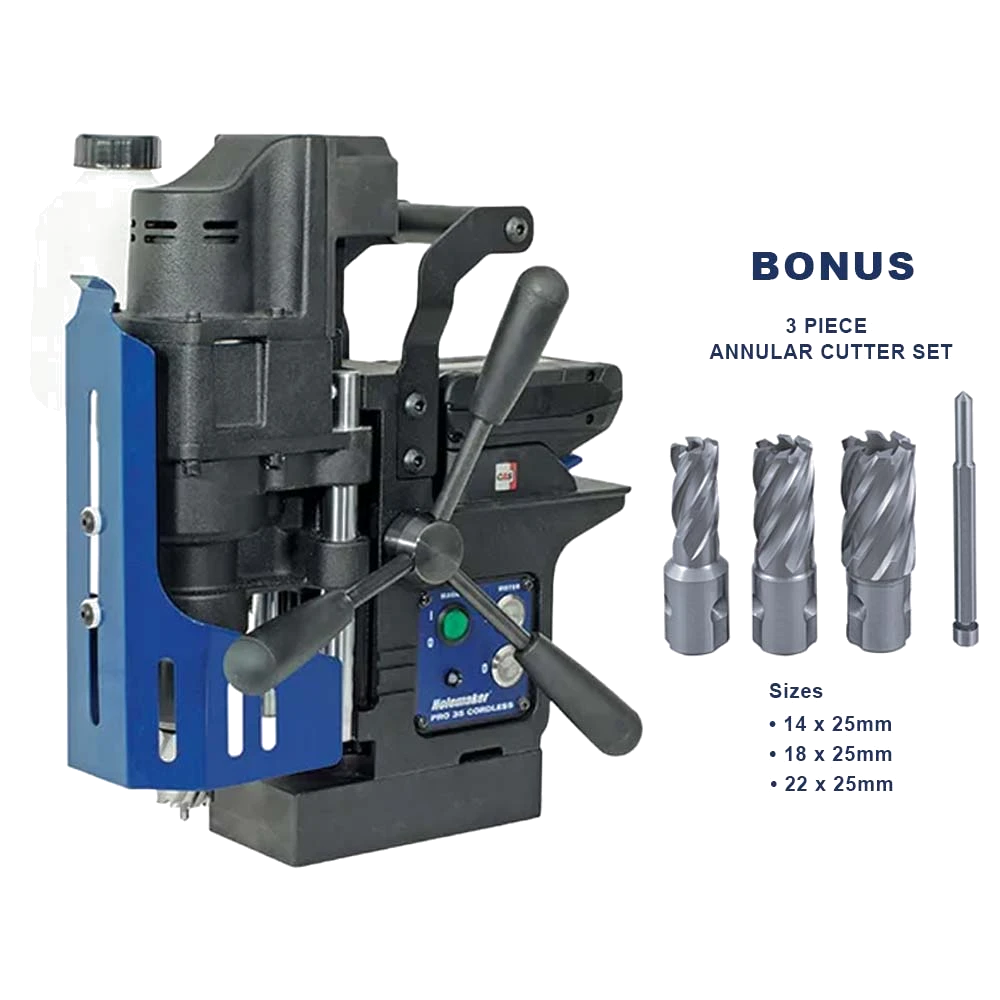 Holemaker Pro35 18V Cordless Magnetic Base Drill