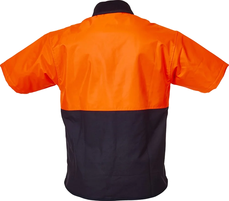 Oilskin D/O Short Sleeve Vest - Image 3