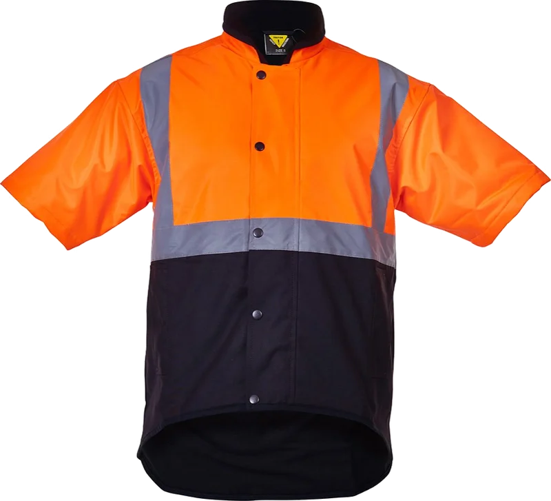 Oilskin D/N Short Sleeve Vest - Image 2