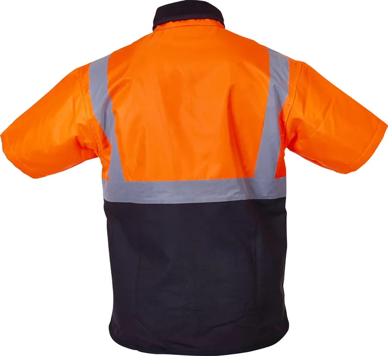 Oilskin D/N Short Sleeve Vest - Image 3