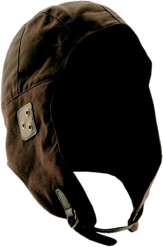 Oilskin Aviator Cap