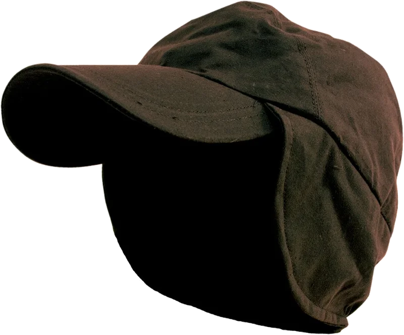 Oilskin Cap with Flap