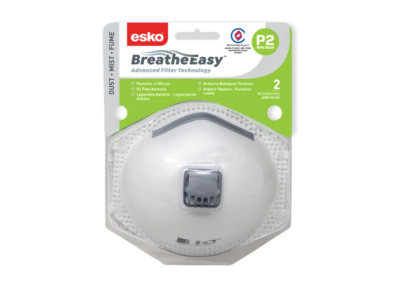 Esko Breathe Easy P2 Valved Mask