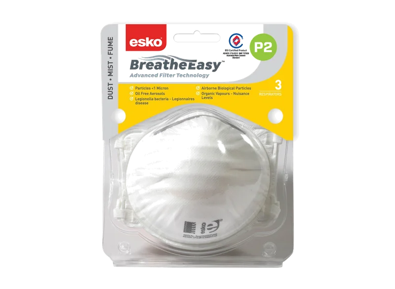 Esko Breathe Easy P2 Non-Valved Mask