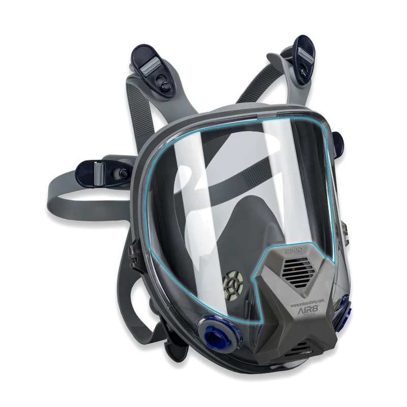 Esko AIR8 8900 Full-Face Silicone Respirator