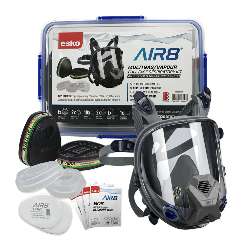 Esko AIR8 Full Face Multigas Clipbox Kit