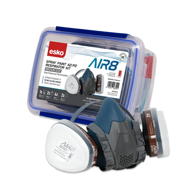Esko AIR8 Spray Paint Clipbox Respirator Kit