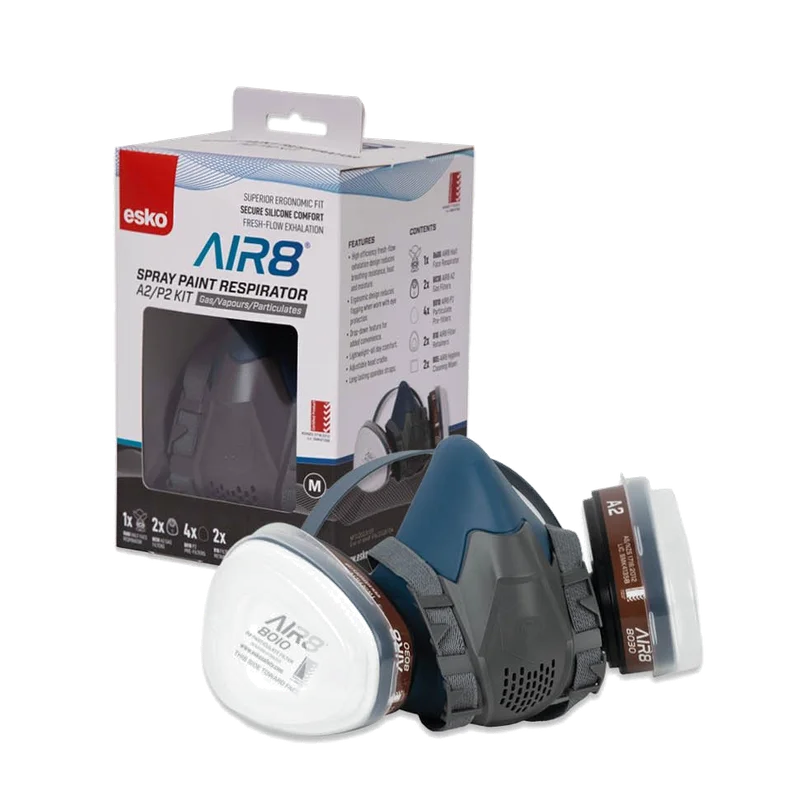Esko AIR8 Spray Paint Respirator Kit