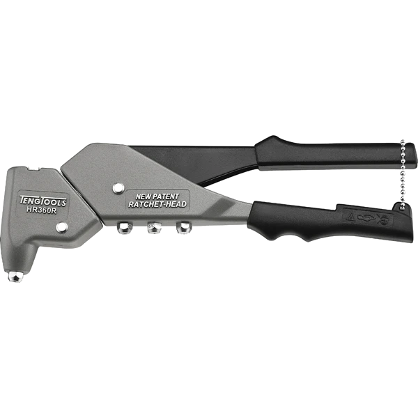 Teng 12in Hand Riveter w/360Deg. Swivel Head