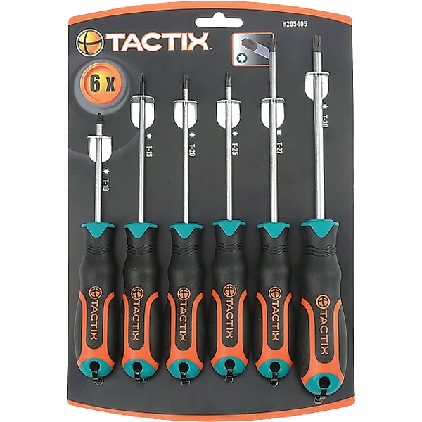 Tactix Screwdriver 6pc Set TX