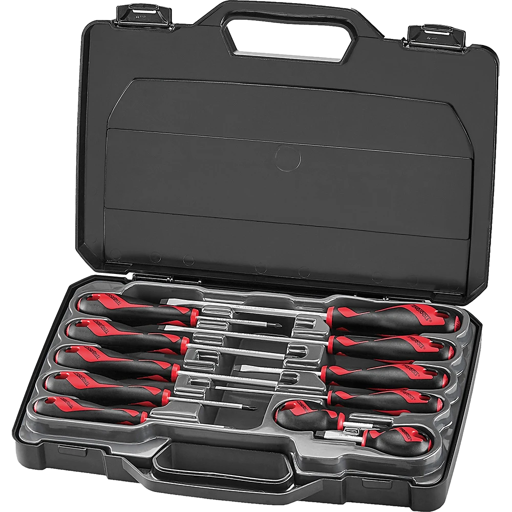 Teng 11pc Screwdriver Set - Flat | Phillips | Pozi