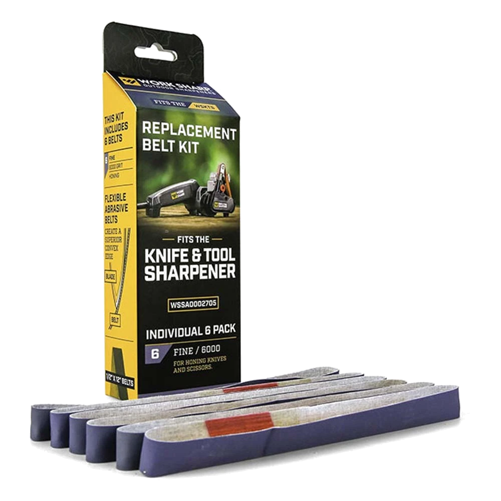 WS Belt Pack 6pc Silicon Carbide 6K G Grey WSKTS & WSKTS-KO