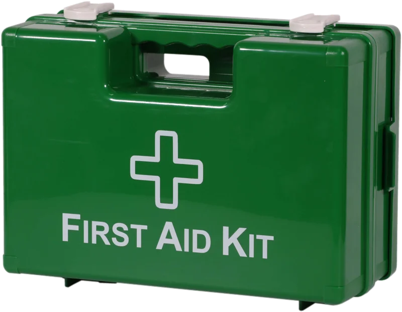 First Aid Kit 1–25 Person Plastic Box