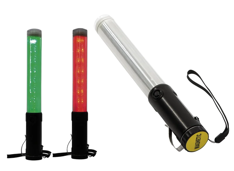 Esko Red/Green LED Traffic Signalling Baton - Image 2