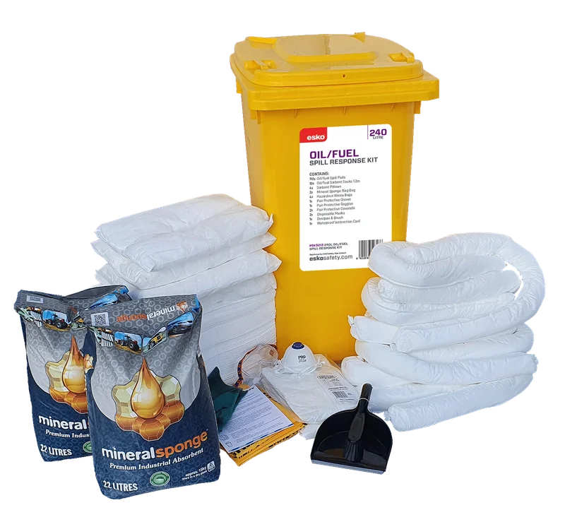 Oil/Fuel Mobile Spill Kit 240L
