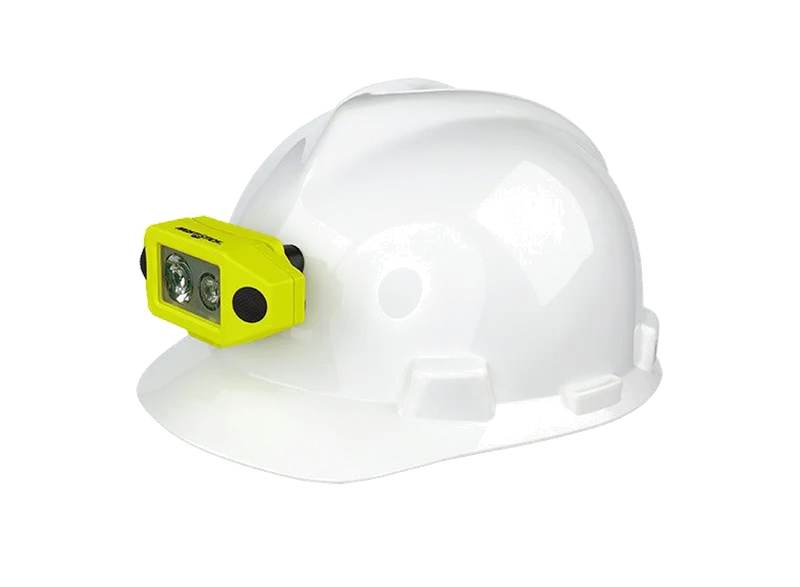 Esko NightStick Dual-Light Headlamp With Hard Hat Clip
