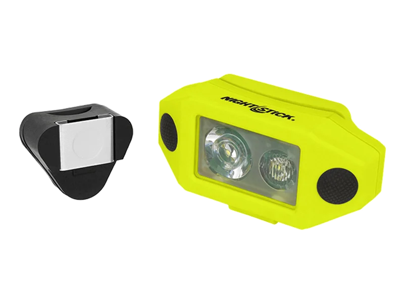 Esko NightStick Dual-Light Headlamp With Hard Hat Clip - Image 2