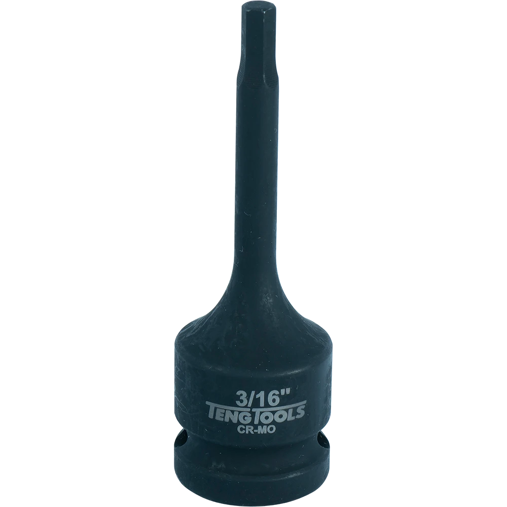 Teng 1/2in Dr. Hex Bit Impact Socket 3/16