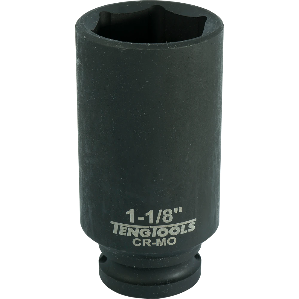 Teng 1/2in Dr. Deep Impact Socket 1-1/8in