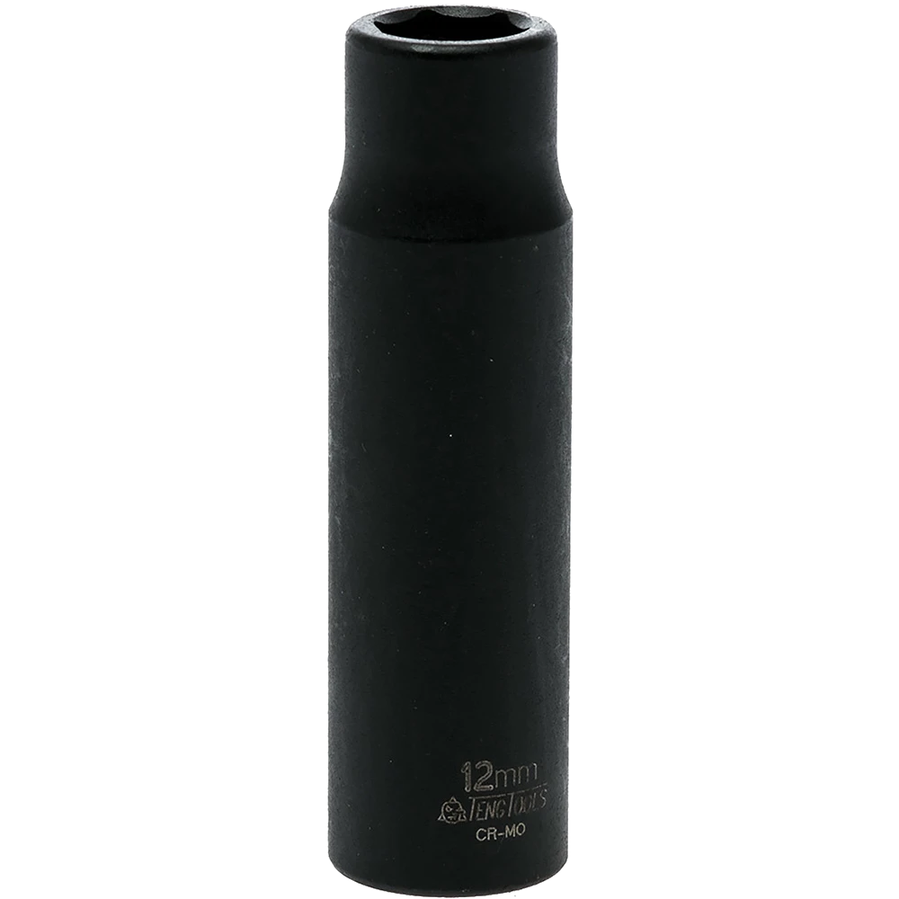 Teng 1/2in Dr. Deep Impact Socket 12mm ANSI