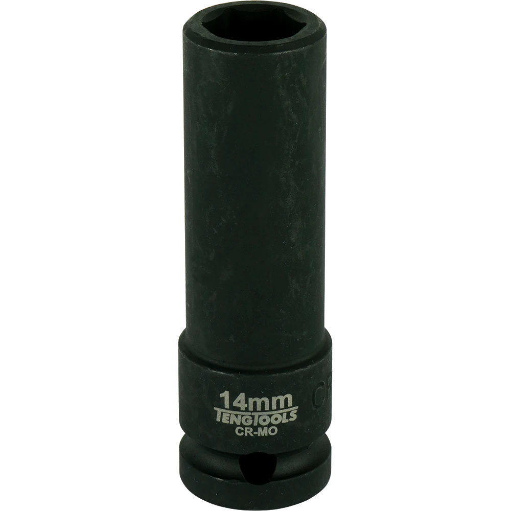 Teng 1/2in Dr. Deep Impact Socket 14mm DIN