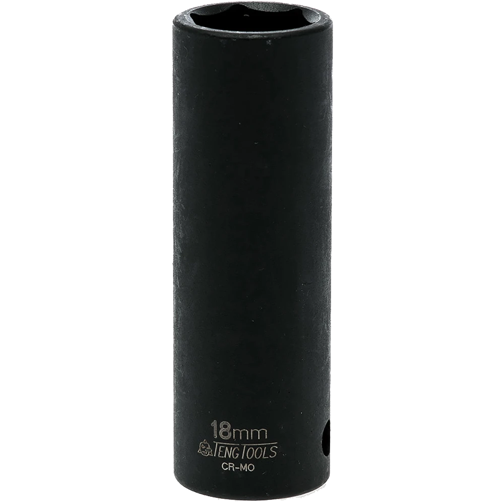 Teng 1/2in Dr. Deep Impact Socket 18mm ANSI
