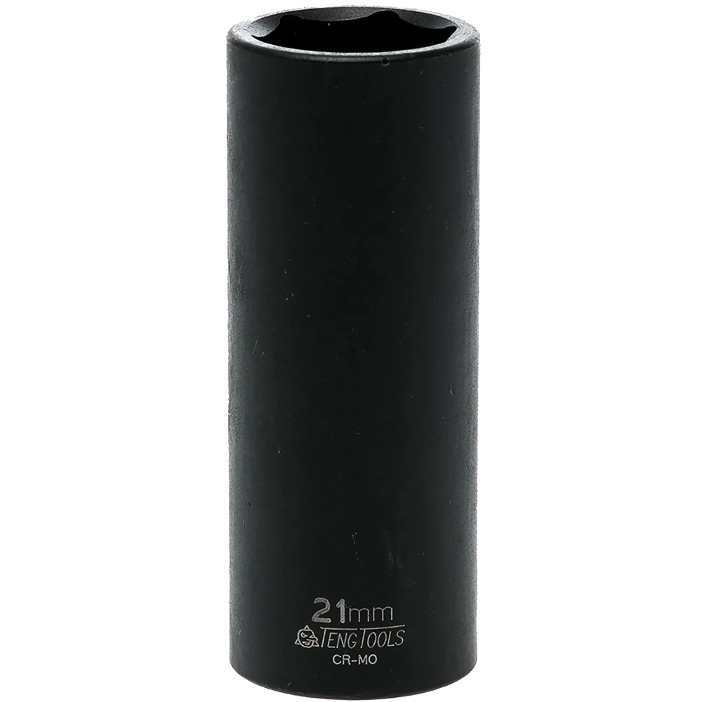 Teng 1/2in Dr. Deep Impact Socket 21mm ANSI