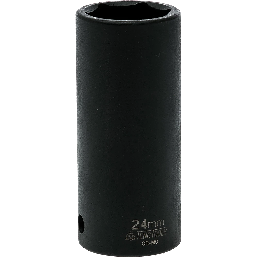 Teng 1/2in Dr. Deep Impact Socket 24mm ANSI