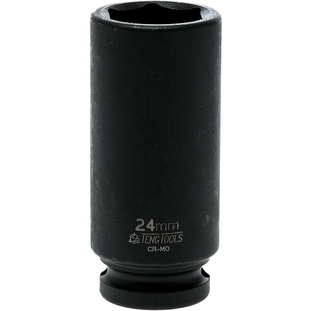 Teng 1/2in Dr. Deep Impact Socket 24mm DIN