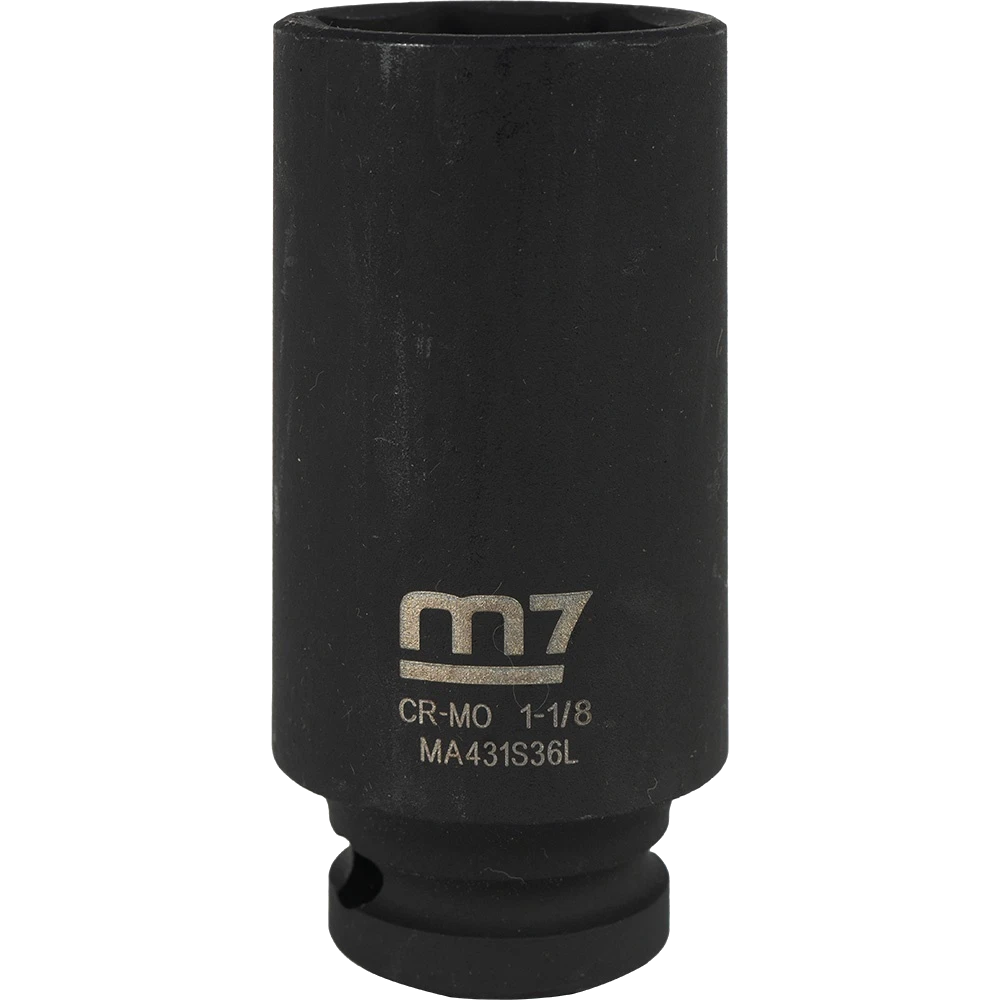 M7 Deep Impact Socket 1/2in Dr. 1-1/8in