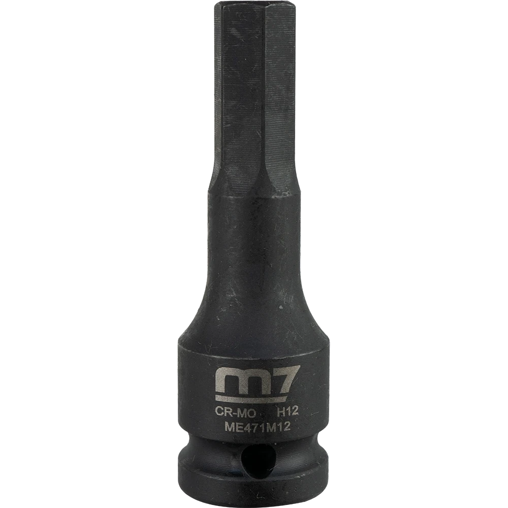M7 Impact In Hex Socket  1/2in Drive  12mm