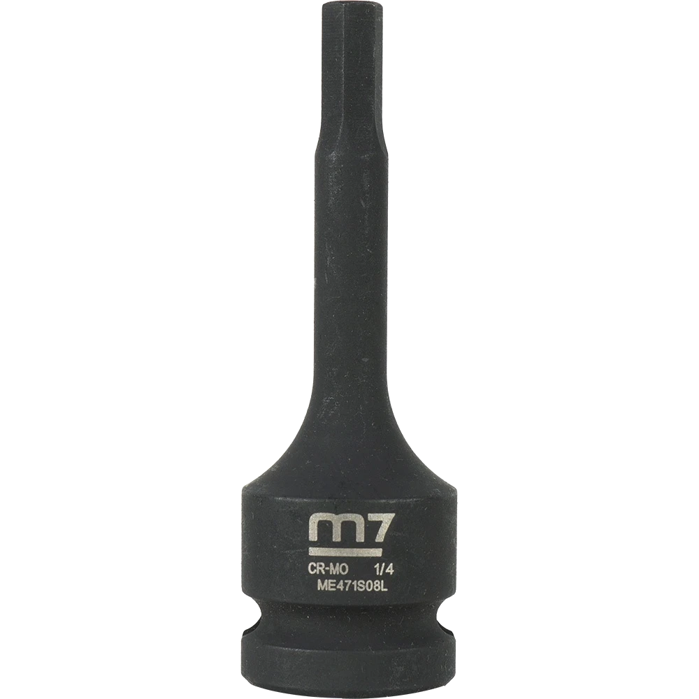 M7 Impact In Hex Socket  1/2in Drive  1/4in