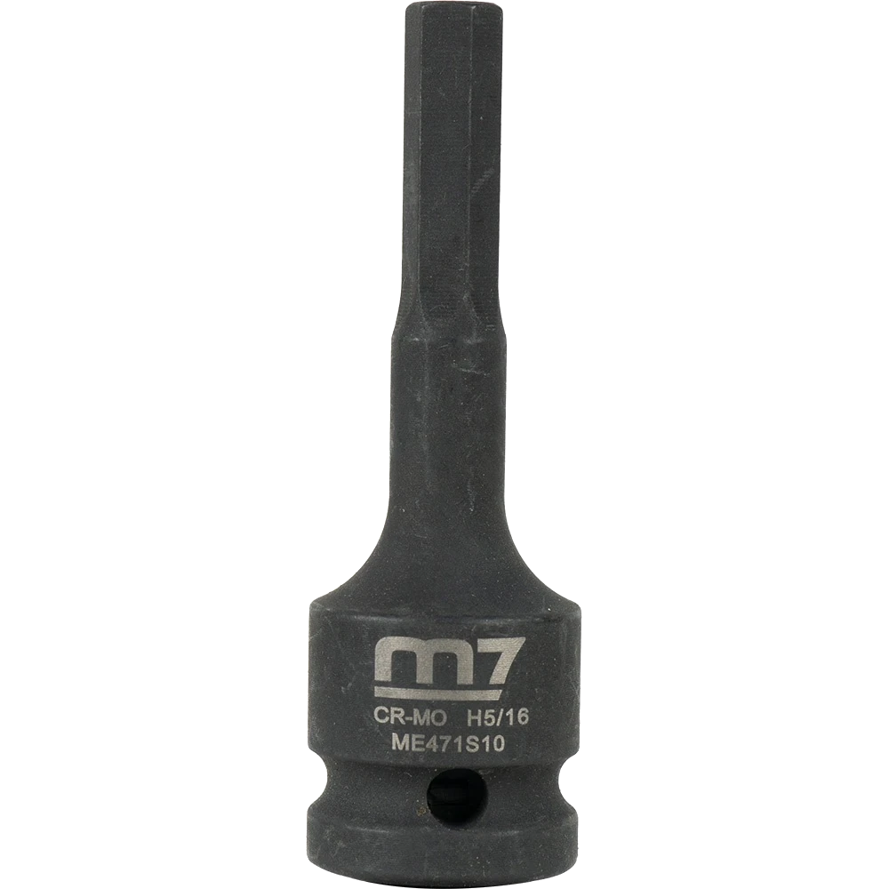 M7 Impact In Hex Socket  1/2in Drive  5/16in