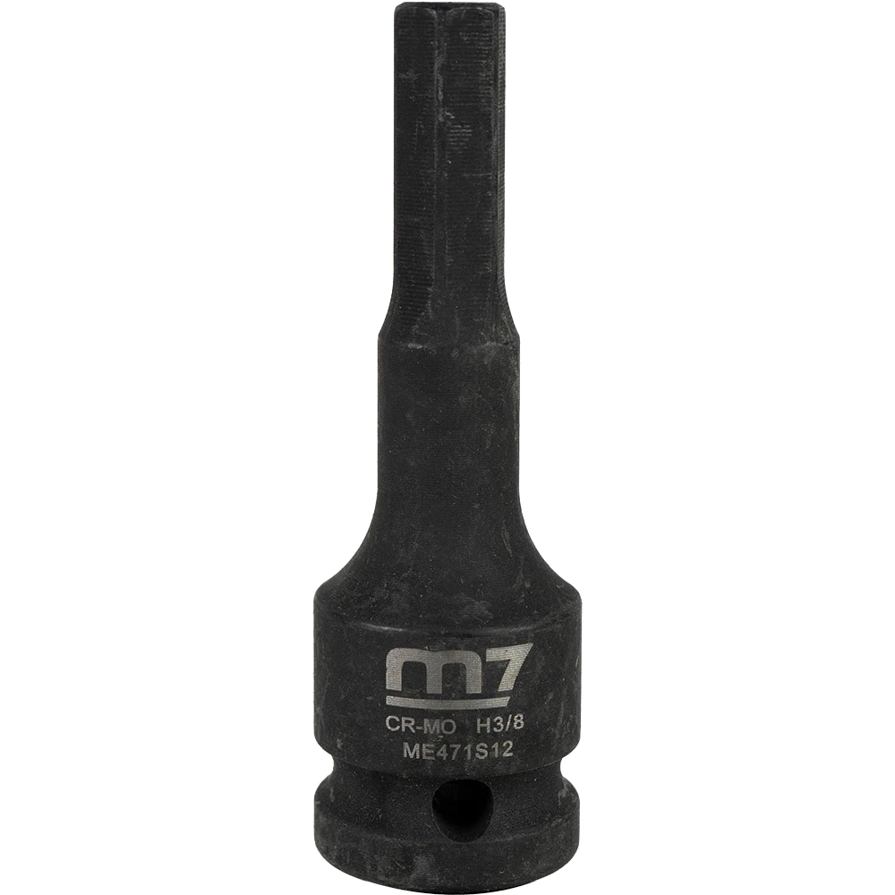 M7 Impact In Hex Socket  1/2in Drive  3/8in