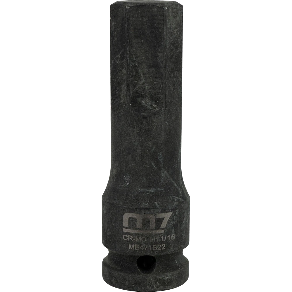 M7 Impact In Hex Socket  1/2in Drive  11/16in