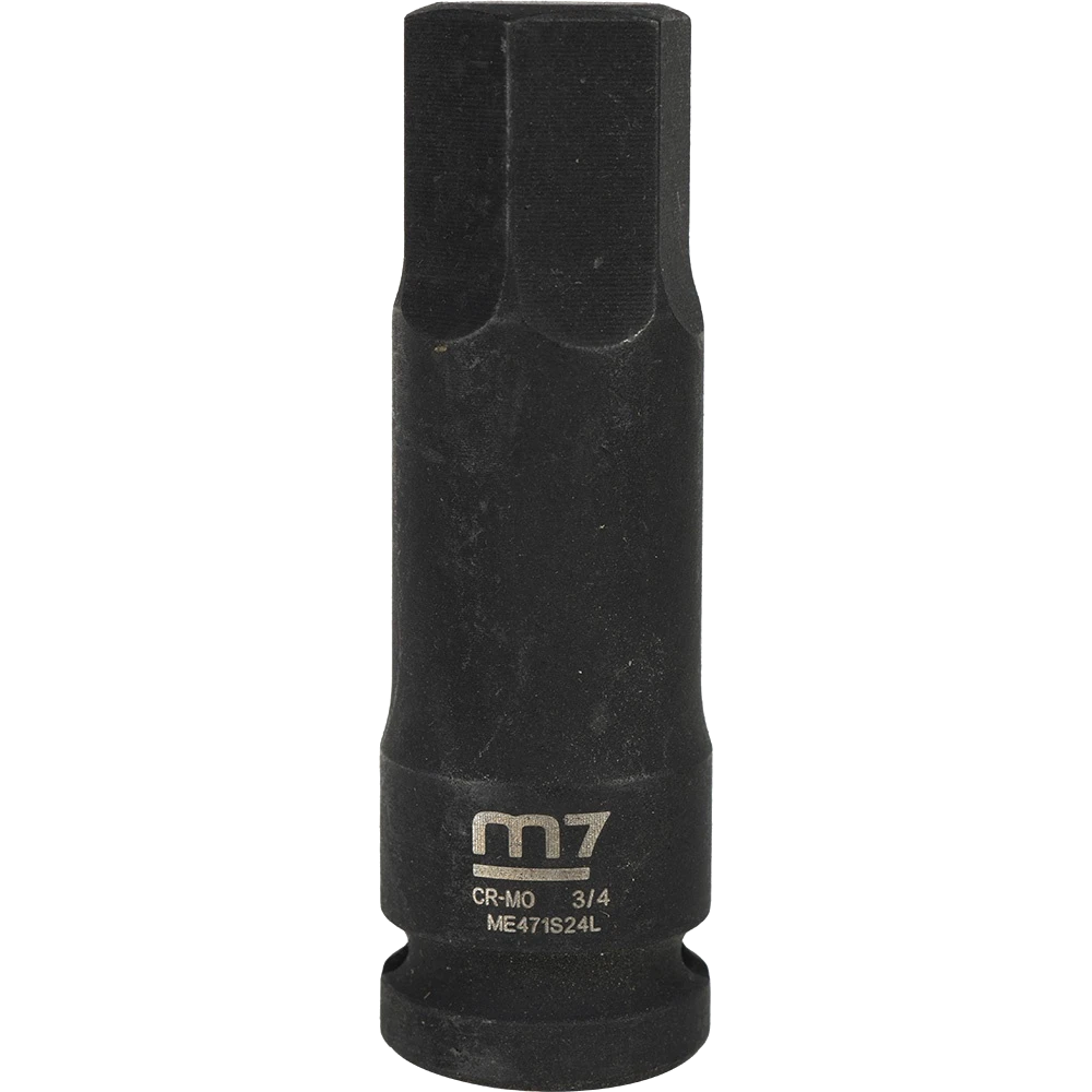 M7 Impact In Hex Socket  1/2in Drive  3/4in