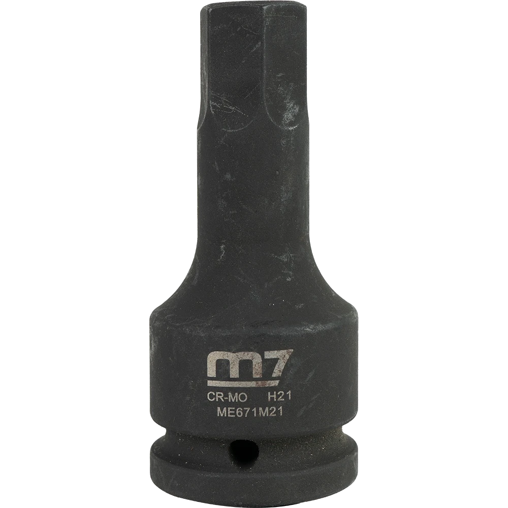 M7 Impact In Hex Socket  3/4in Drive  21mm