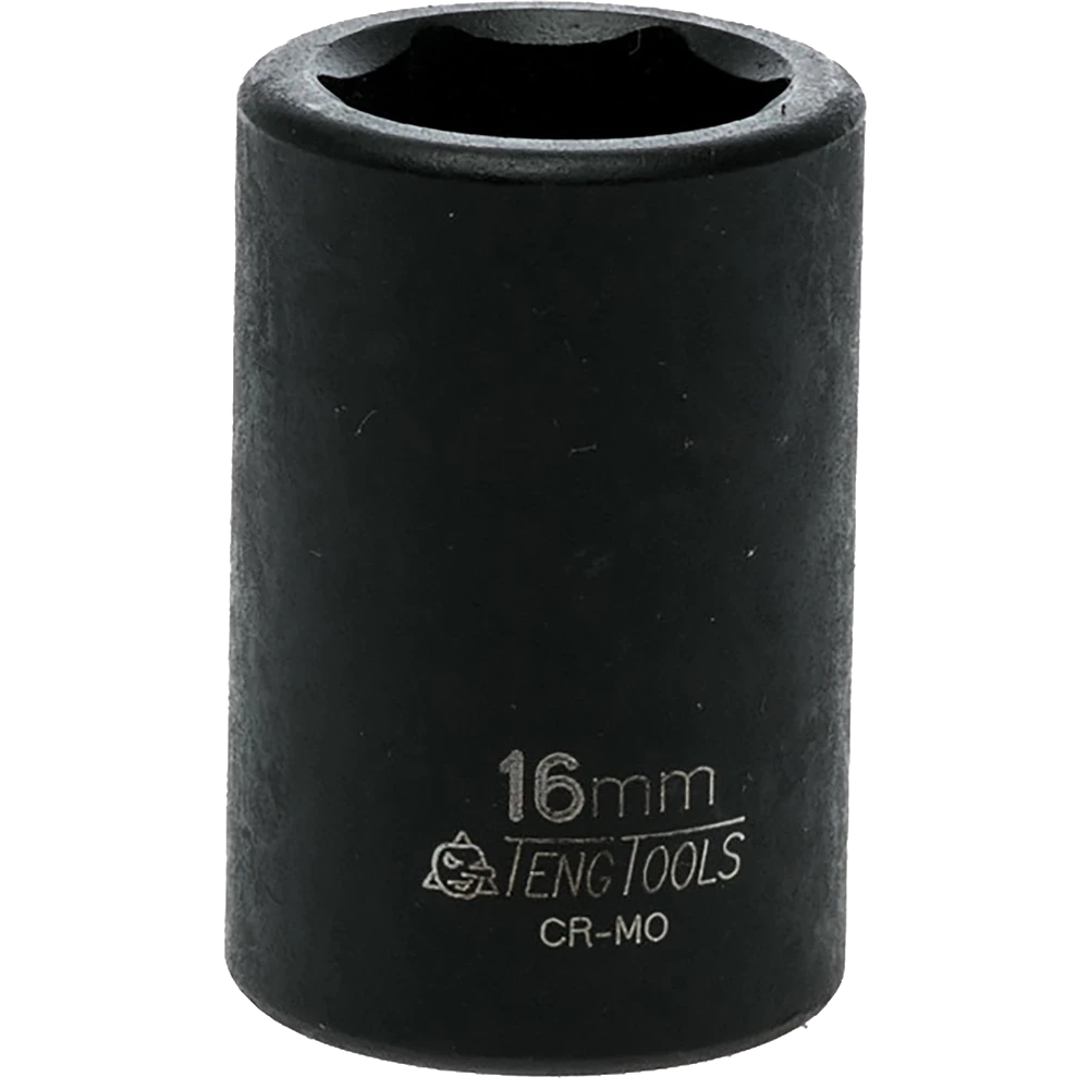 Teng 1/2in Dr. Impact Socket 16mm ANSI
