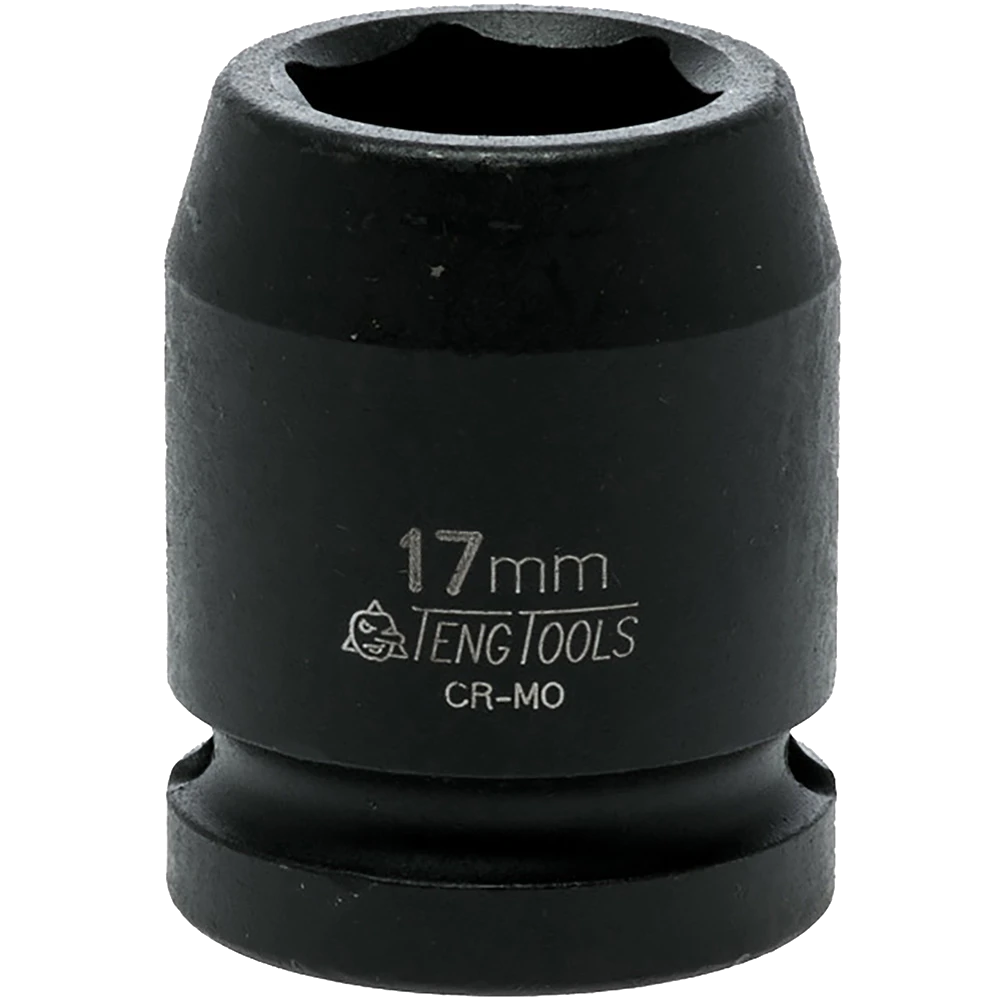 Teng 1/2in Dr. Impact Socket 17mm DIN