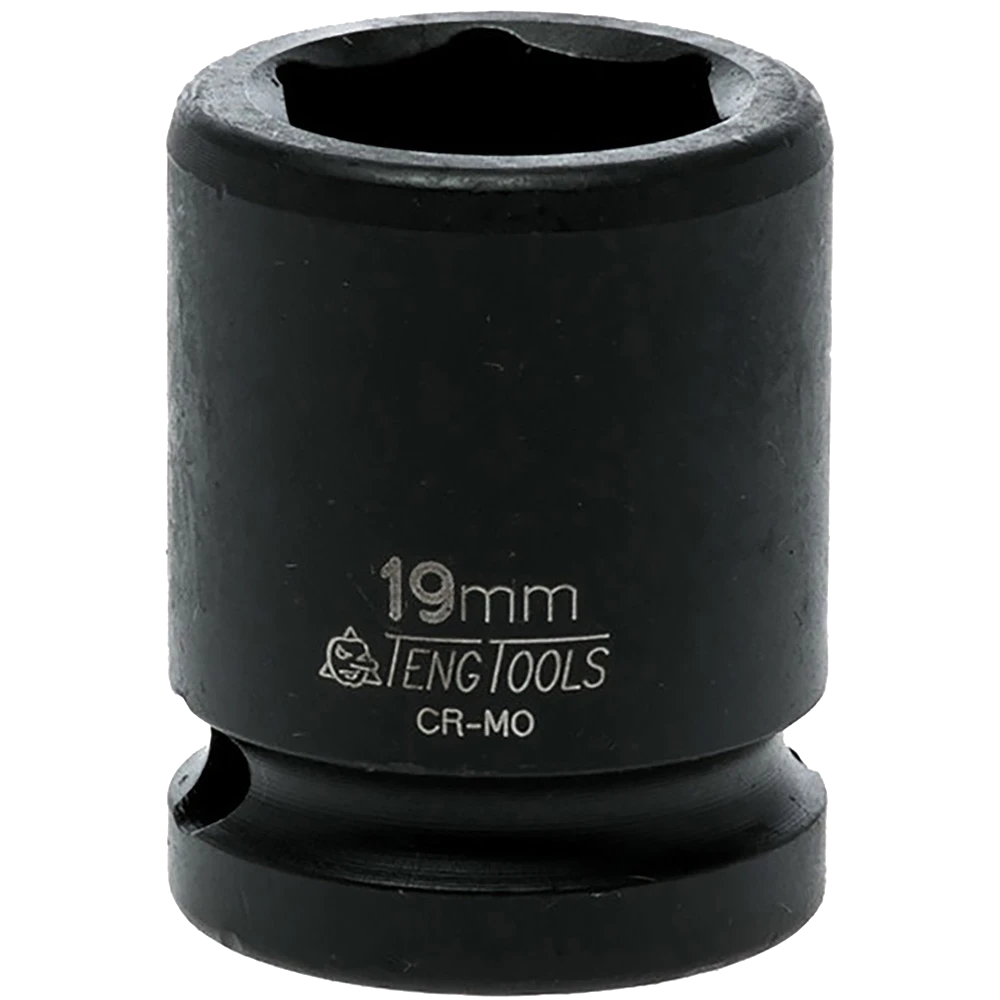 Teng 1/2in Dr. Impact Socket 19mm DIN