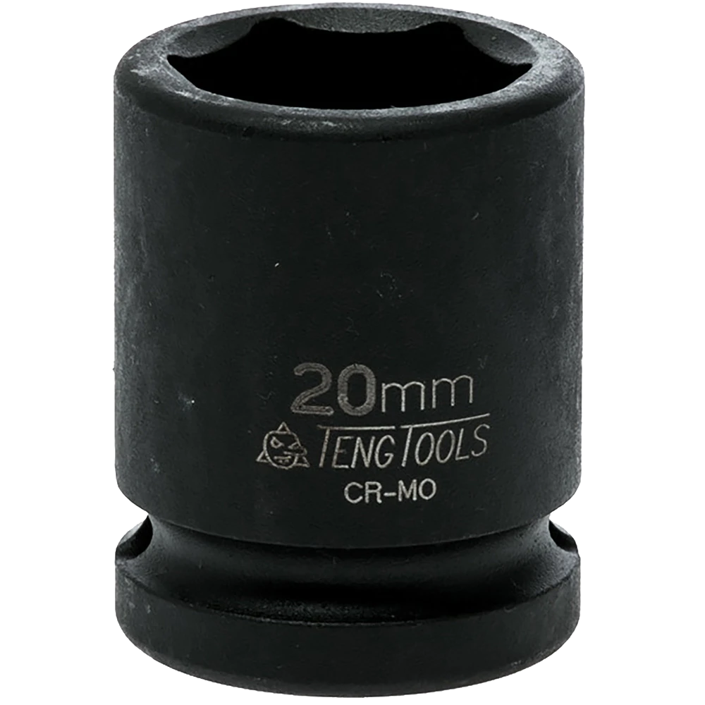 Teng 1/2in Dr. Impact Socket 20mm DIN