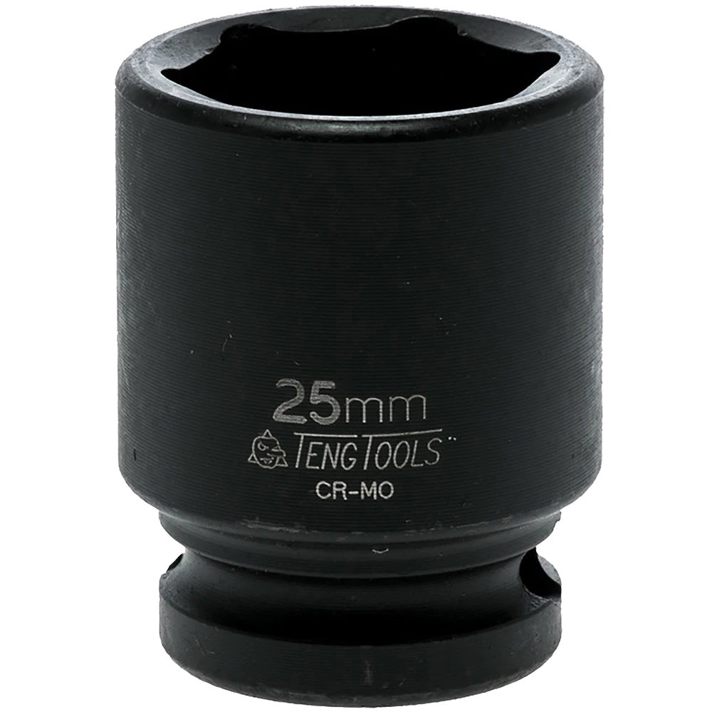 Teng 1/2in Dr. Impact Socket 25mm DIN