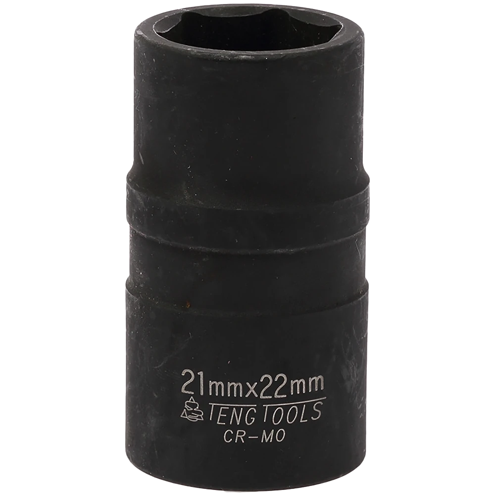 Teng 1/2in Dr. Impact Socket 21 x 22mm