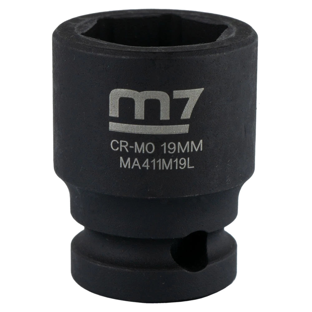 M7 Impact Socket 1/2in Dr. 19mm